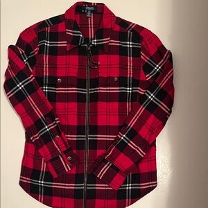 CHAPS Women’s Red Plaid Shirt
